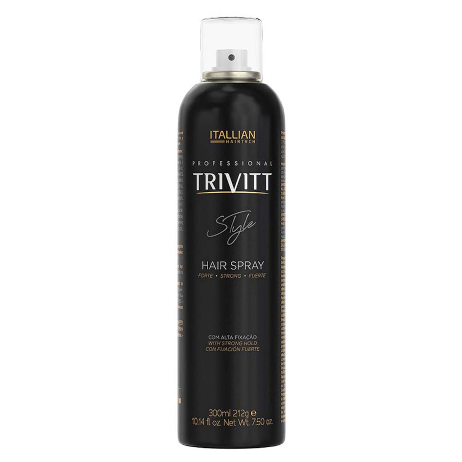 Trivitt Style Hair Spray Laque Forte 300ml – Alta Fixação Penteado Poderoso