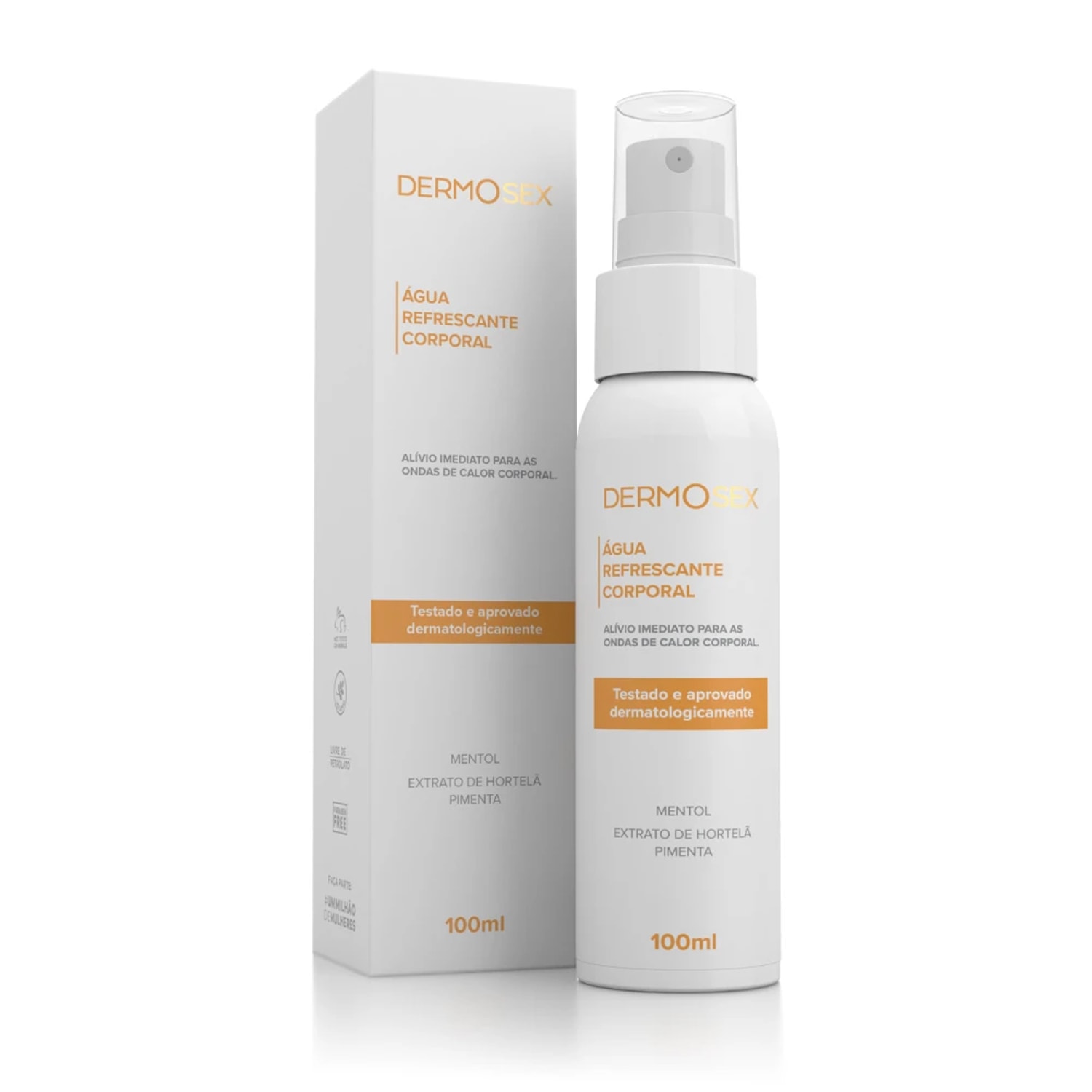 Água Refrescante Corporal Dermosex - 100 ml