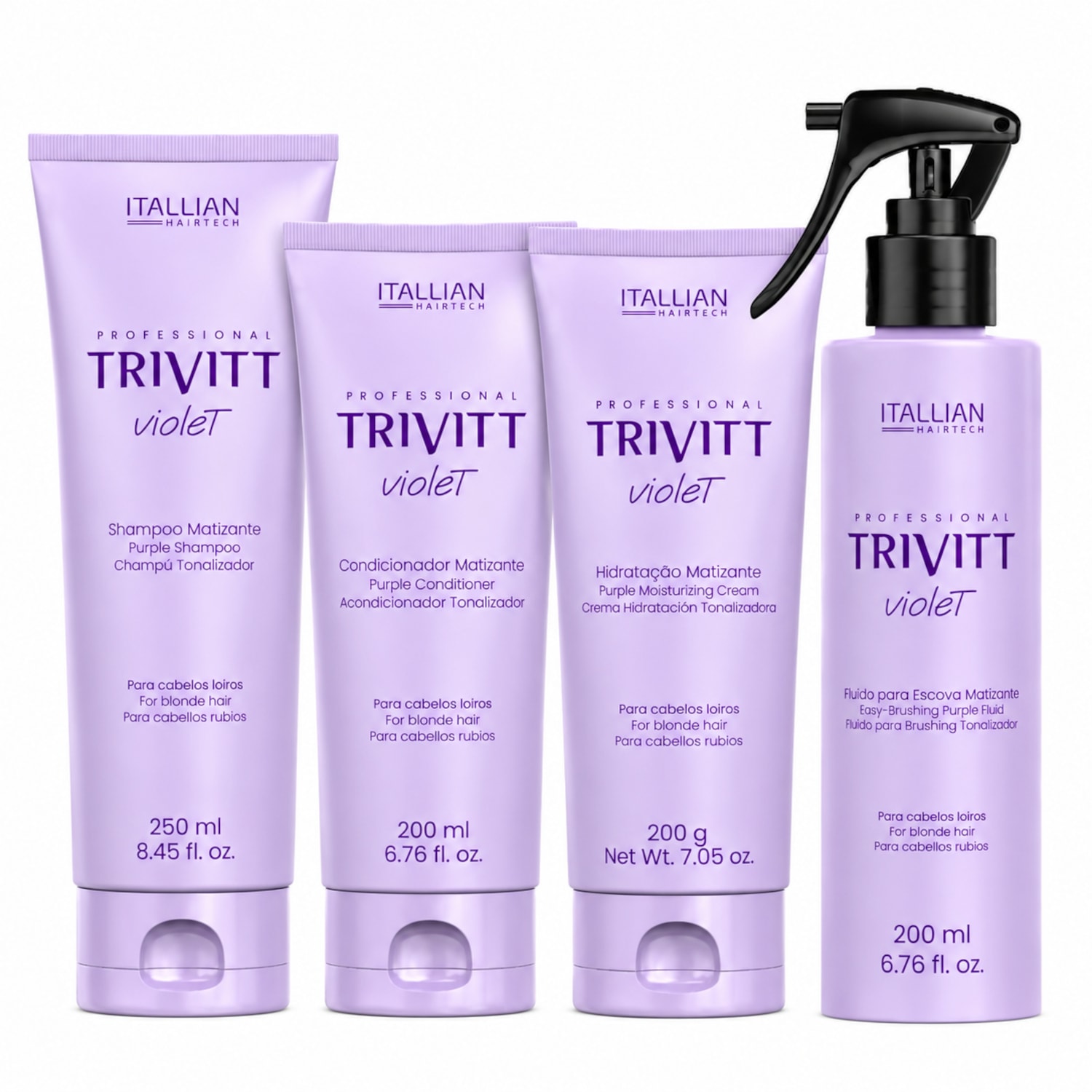 Trivitt Kit Blonde Matizante Hidratação (4 Itens)