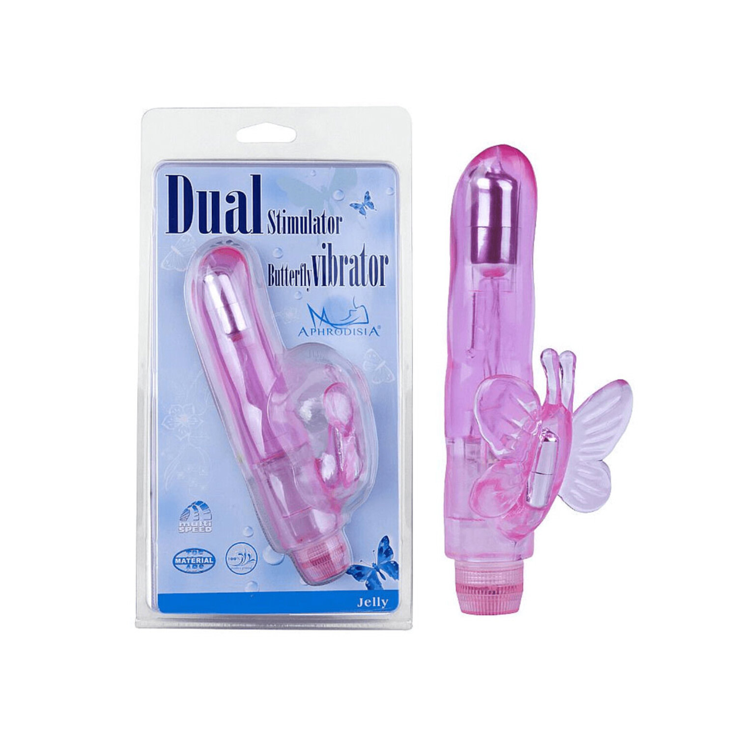 Vibrador Rabbit com Multivelocidade - Rosa | Aphrodisia