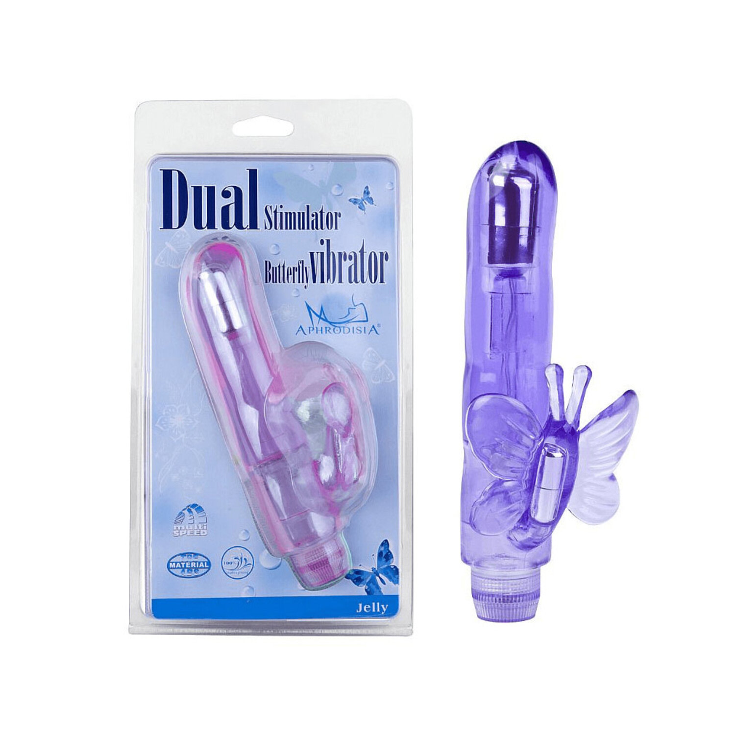Vibrador Rabbit com Multivelocidade - Roxo | Aphrodisia