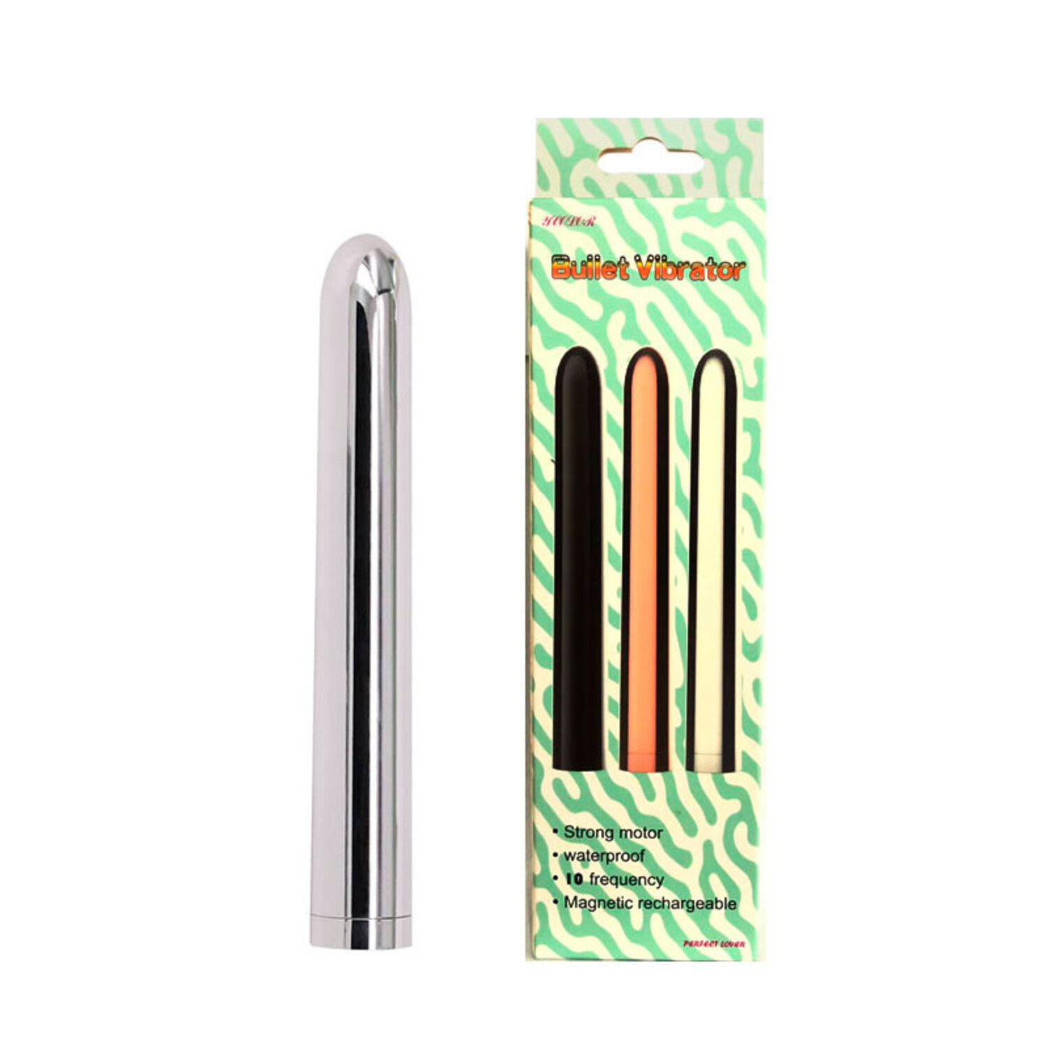 Vibrador Personal com 10 Modos de Vibração - Ycolor