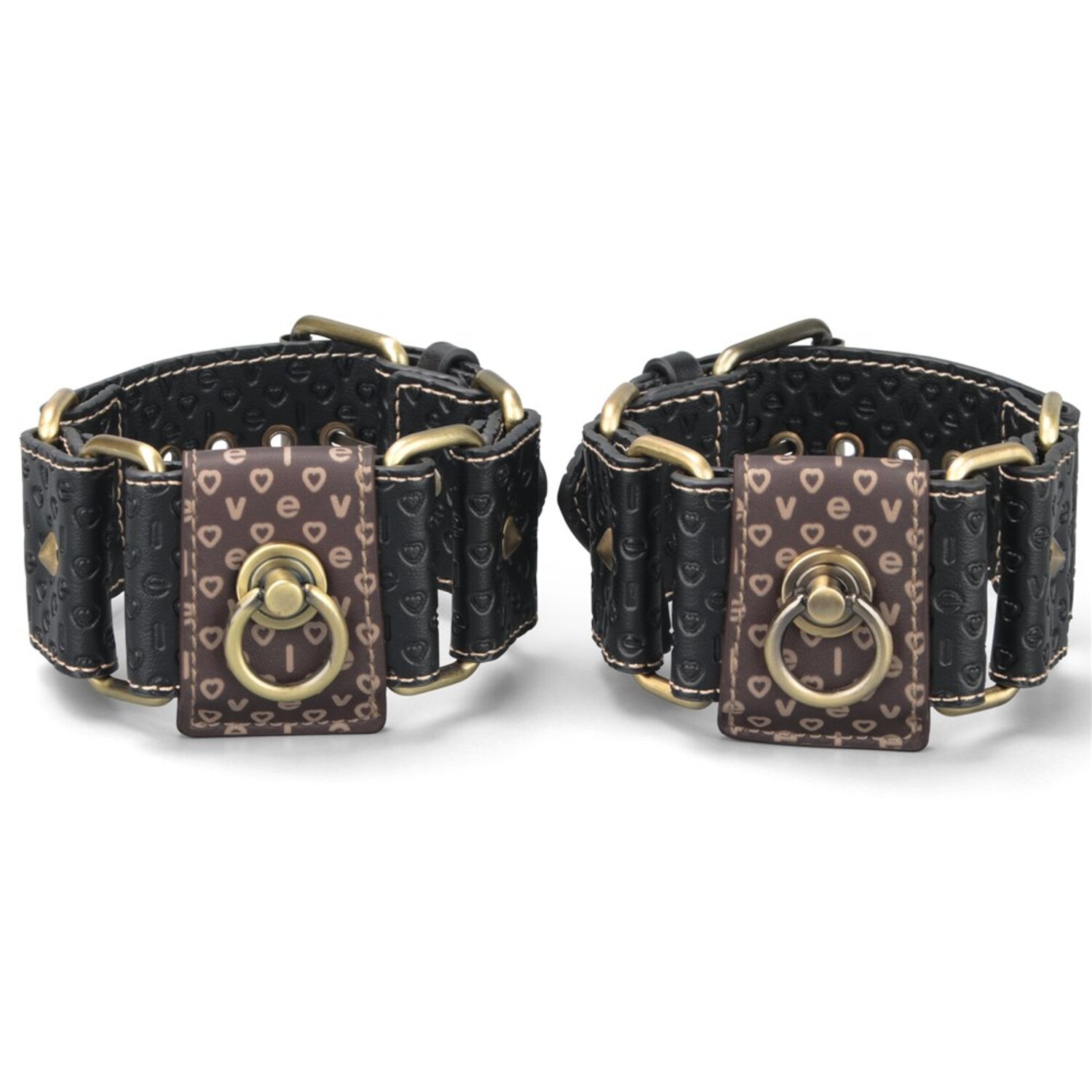 Tornozeleiras com Detalhes da Marca, Fivelas - Lovetoy
