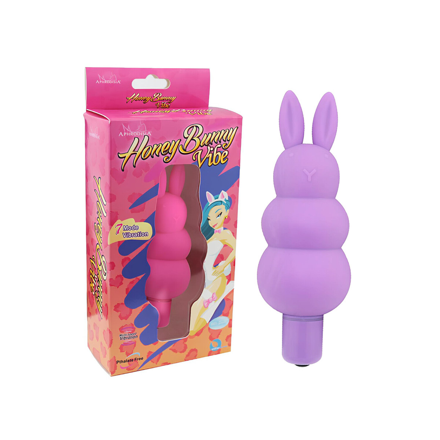 Estimulador de Clitóris 7 Vibrações - Roxo | Aphrodisia