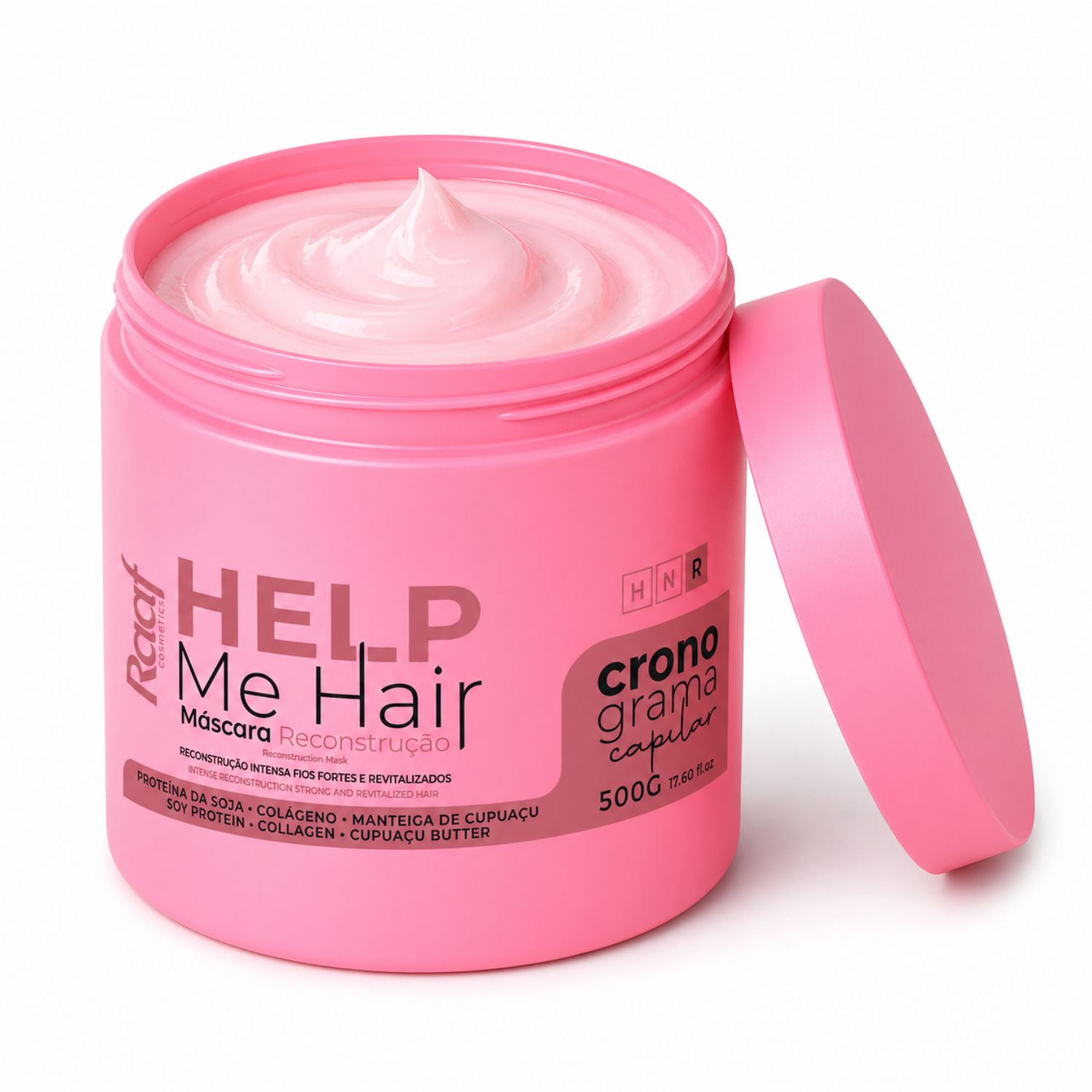 Máscara Capilar Help Me Hair Reconstrução Raaf Cosmetics - 500g