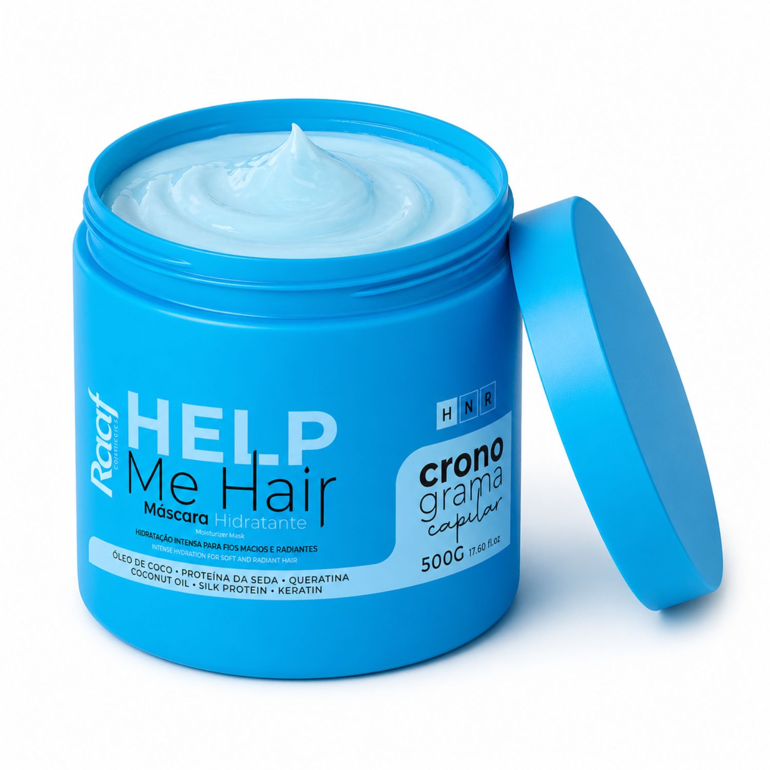 Máscara Capilar Help Me Hair Hidratação Raaf Cosmetics - 500g