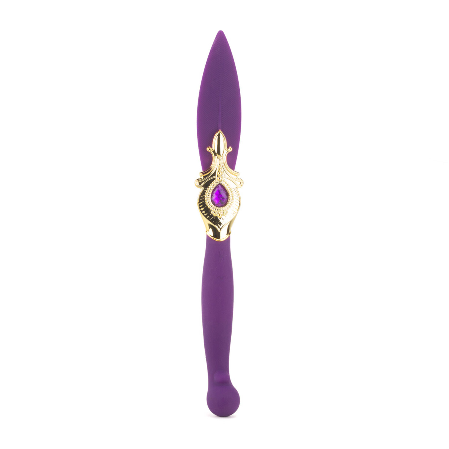 Vibrador em Forma de Pena com 9 Vibrações - Roxo | Whisper