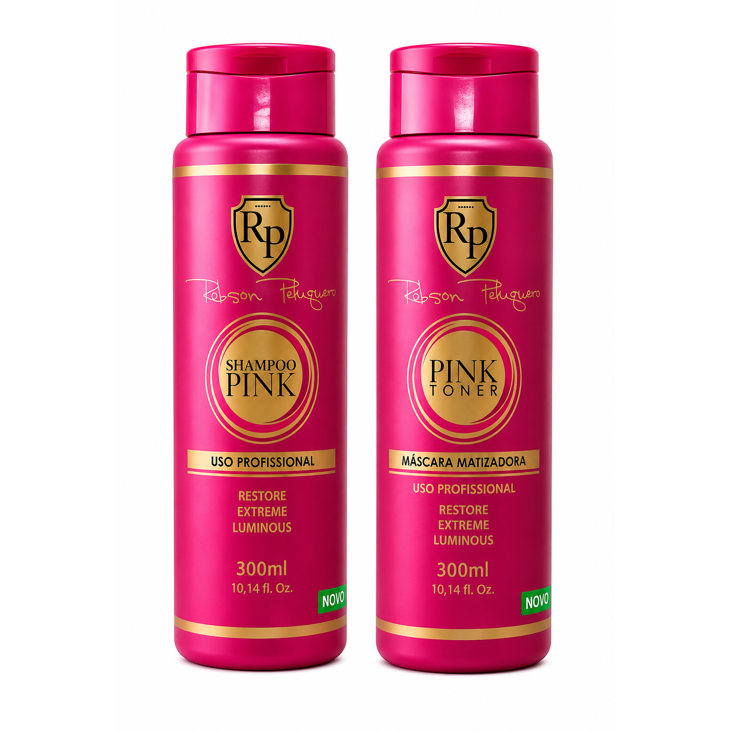 Kit Matizador Pink 300ml Efeito Champanhe Robson Peluquero