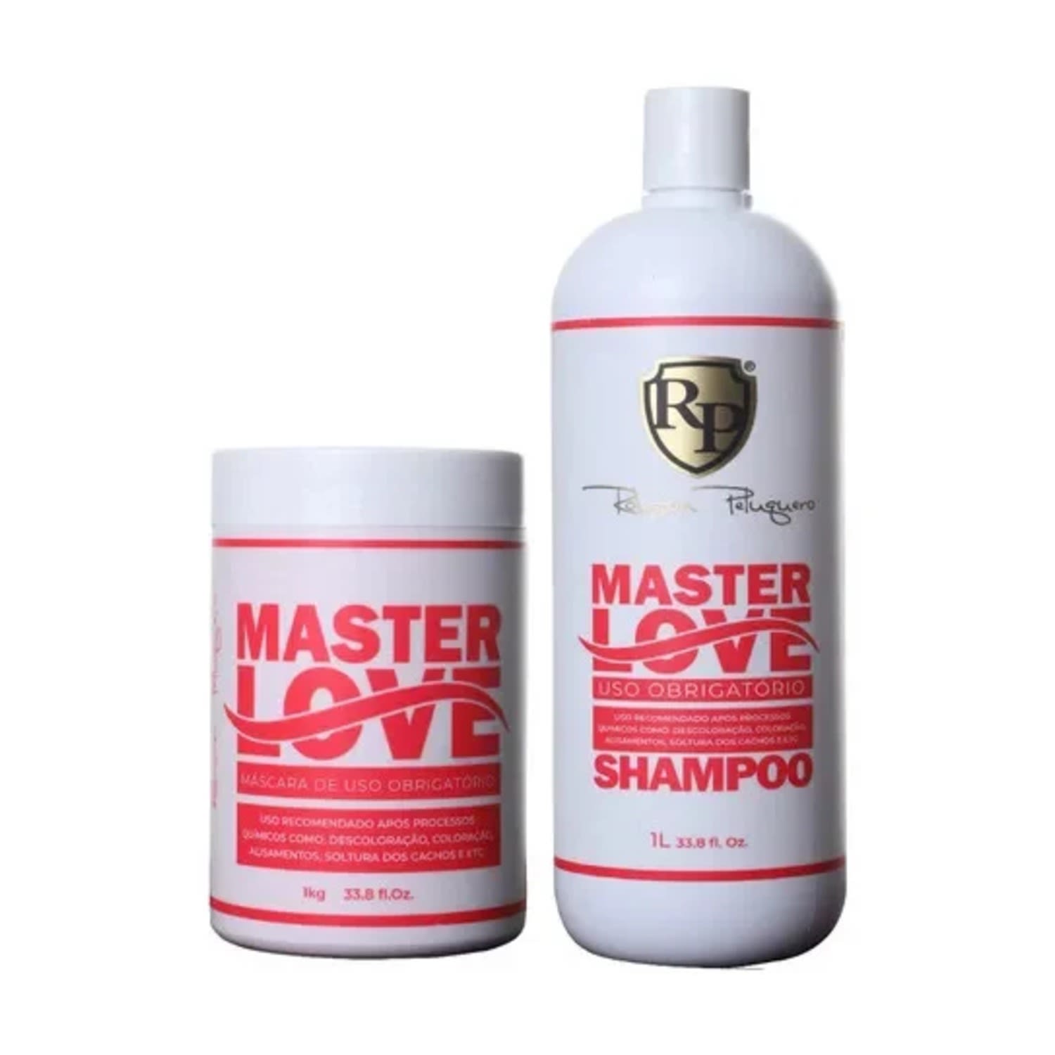 Kit Master Love Máscara 1kg + Shampoo 1l Robson Peluquero