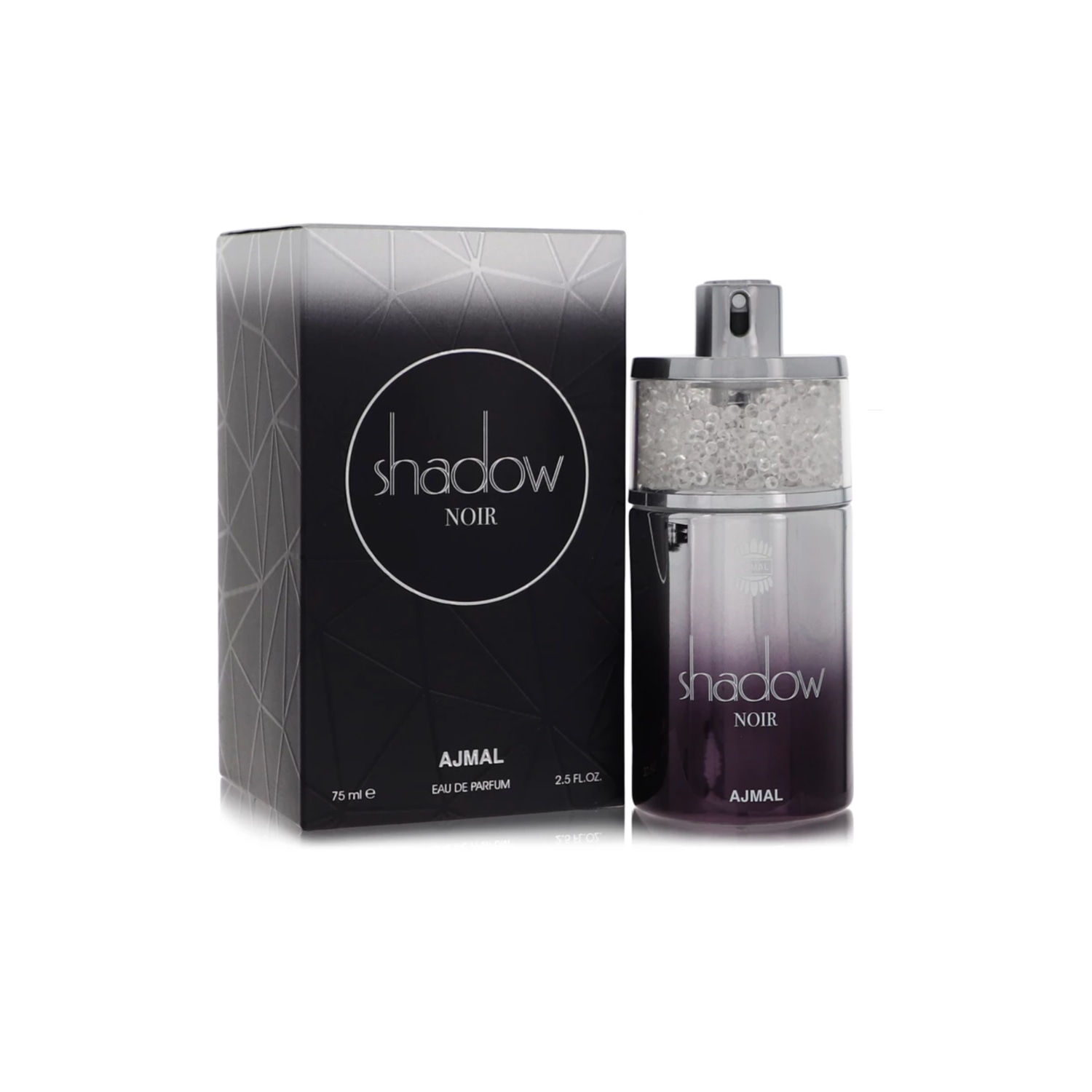 Perfume Ajmal Shadow Noir 75ml Masculino EDP Ajmal Shadow Noir Perfume Masculino