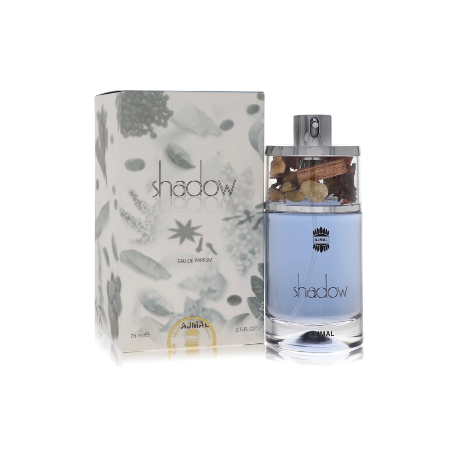 Perfume Ajmal Shadow 75ml Masculino EDP Ajmal Shadow Perfume Masculino