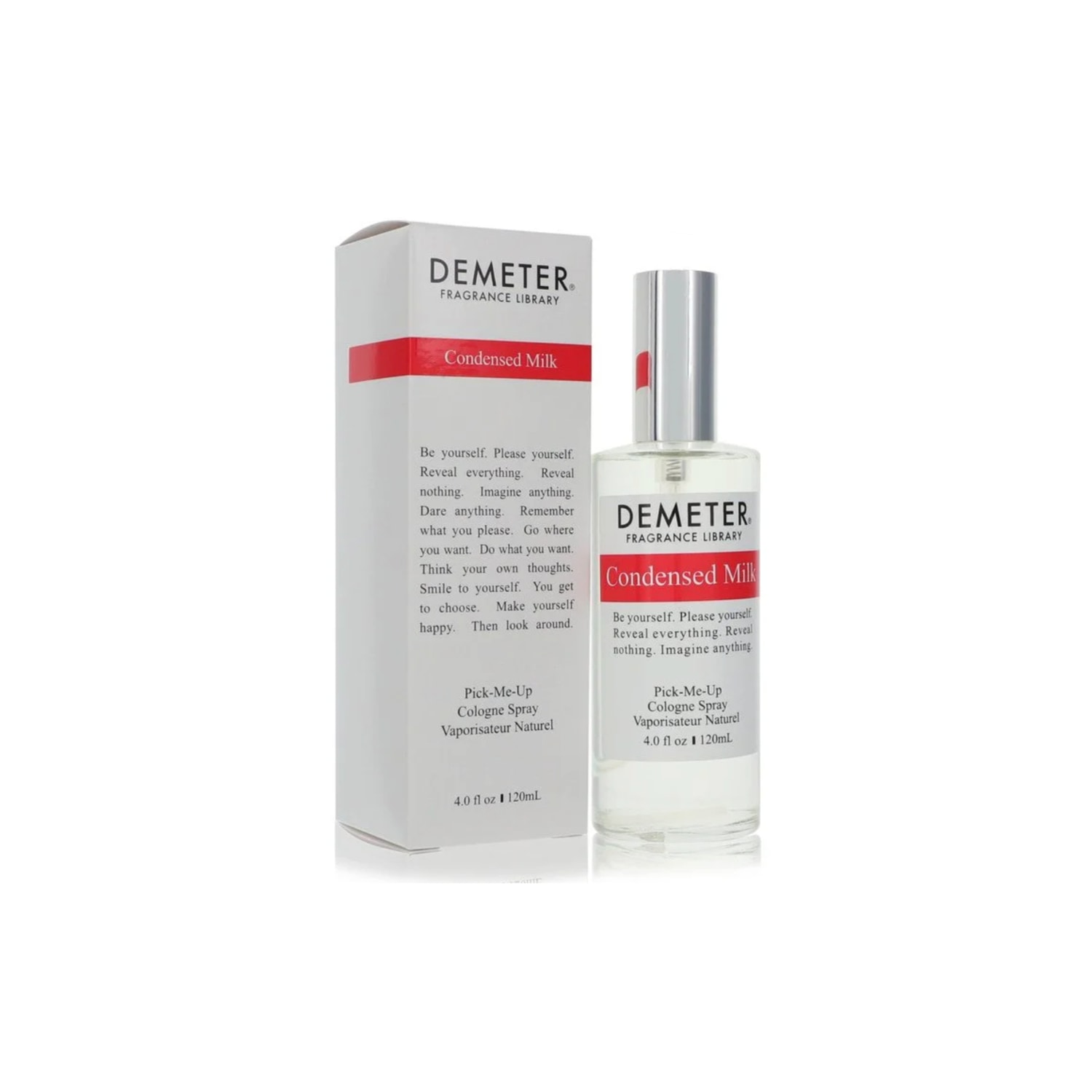 Perfume Demeter Condensed Milk Unissex Pick Me Up Cologne 120ML