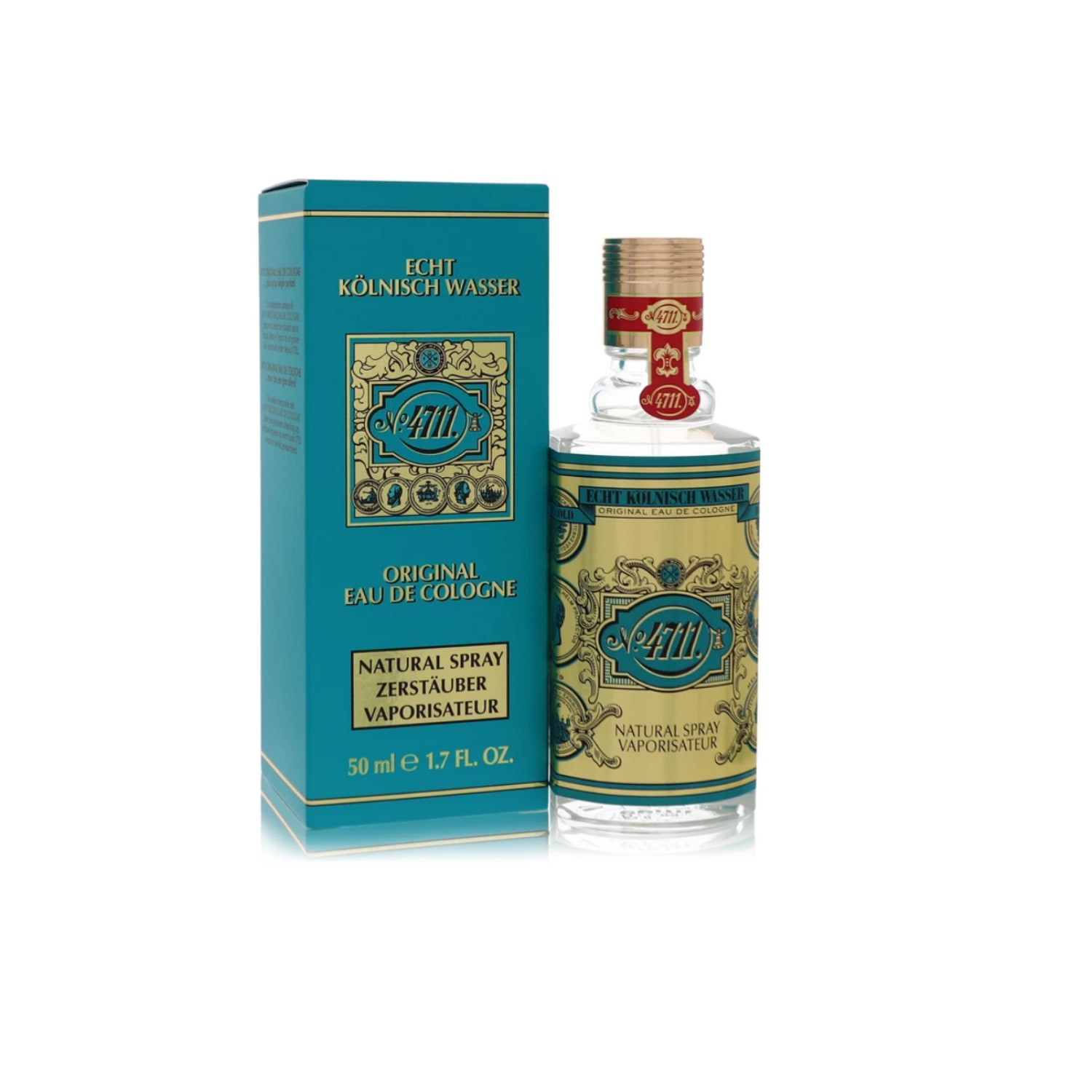 Perfume 4711 Eau de Cologne Unissex 50ml Clássico