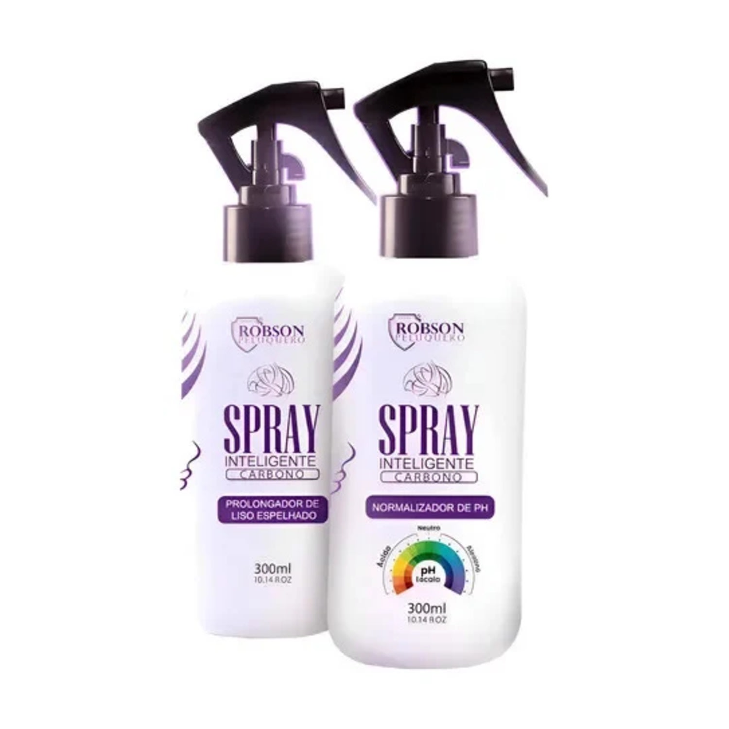 Kit Prolongador De Liso Carbono 300ml Robson Peluquero