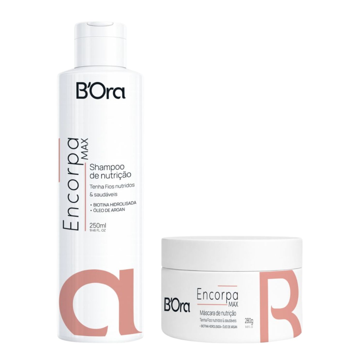 Kit Encorpa Max Shampoo 250ml + Máscara 280g - B'Ora