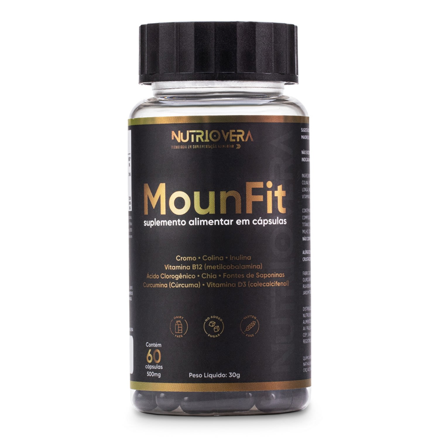 MounFit Suporte ao Metabolismo e Controle de Peso Rotina Saudável, Energia e Bem-Estar