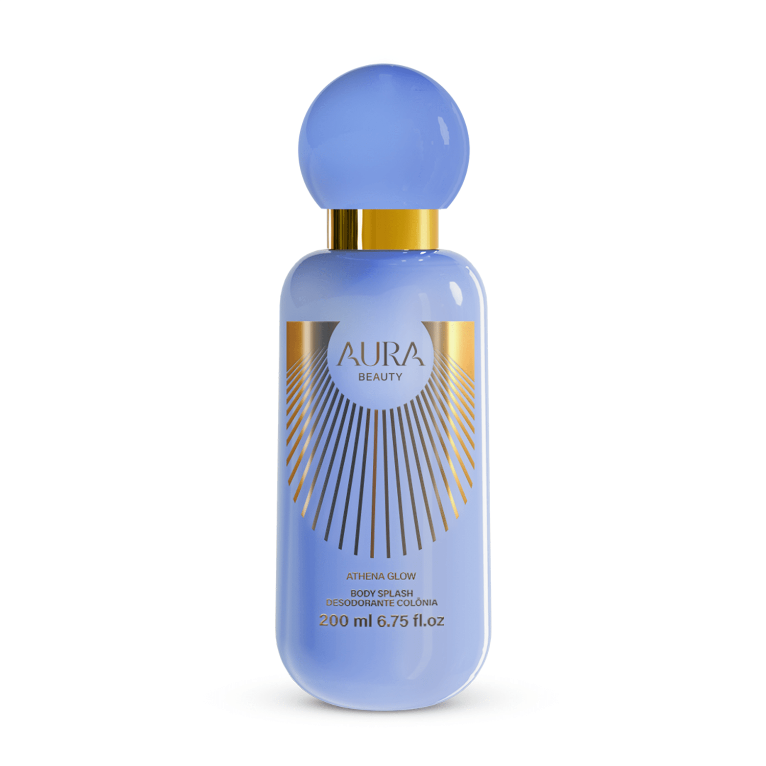 Body Splash Athena Glow Aura Beauty Jade Picon 200ml