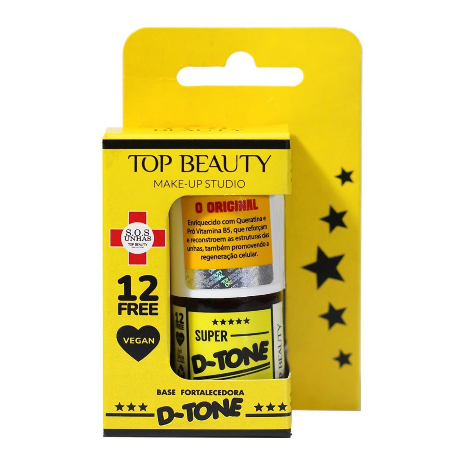 Esmalte Free D-Tone SOS Unhas 7ml - Top Beauty