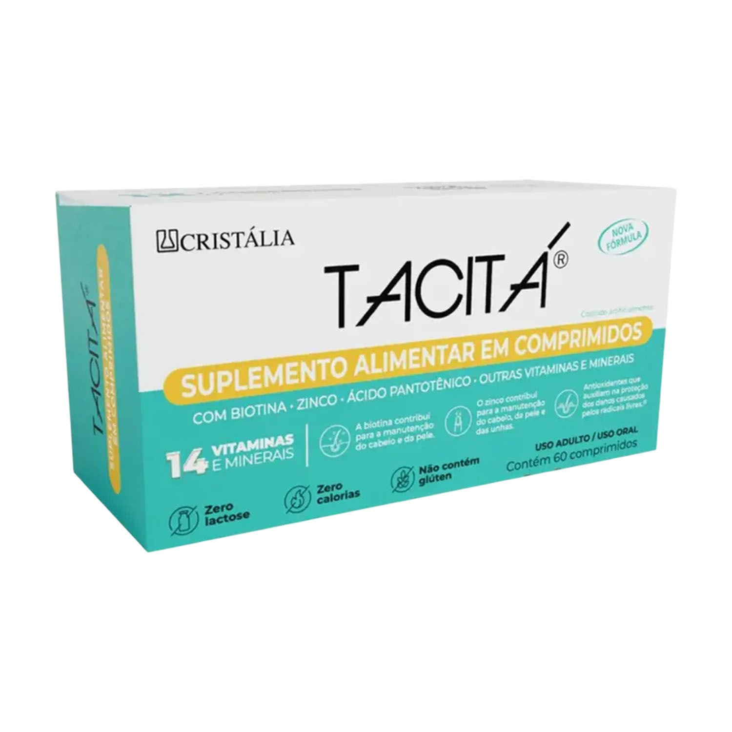Tacitá Suplemento Alimentar 60 Comprimidos
