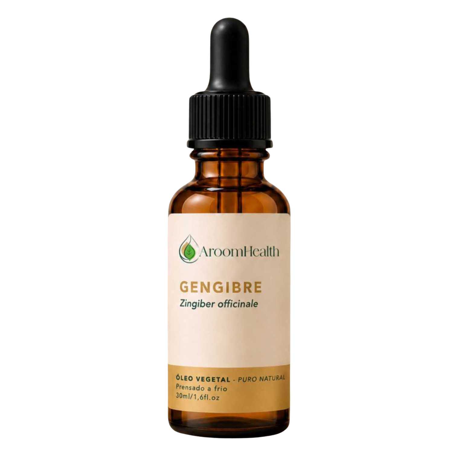 Óleo Vegetal Puro Natural de Gengibre 30 ml