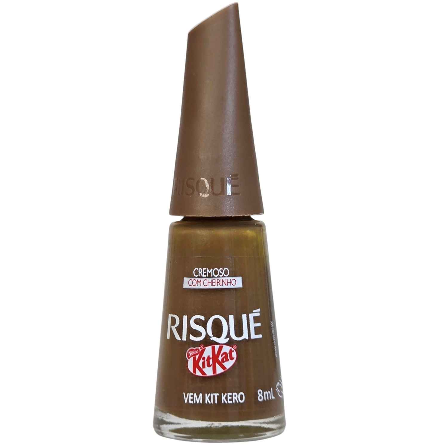 Risque Kit Kat Esmalte Cremoso Vem Kit Kero 8ml