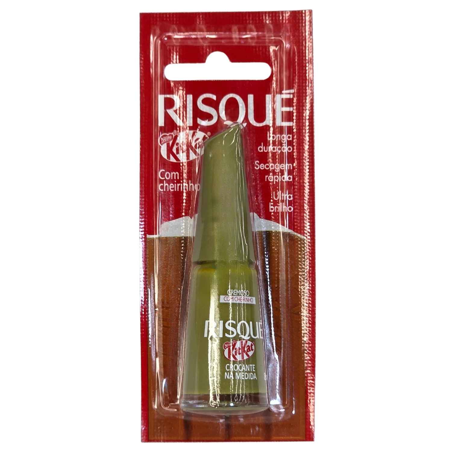 Risque Kit Kat Esmalte Cremoso Crocante Na Medida Blister 8ml