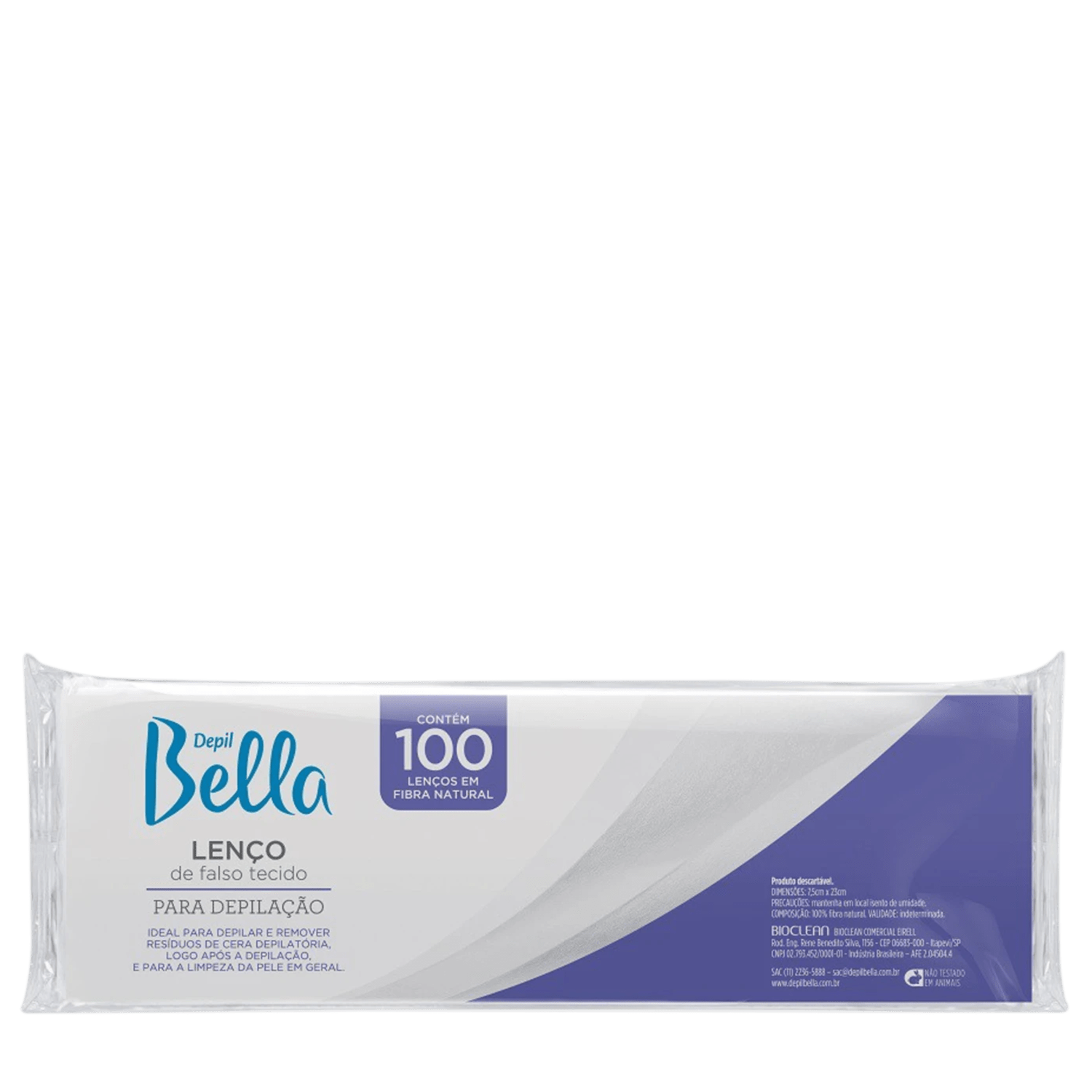 Depil Bella - Lenço para Depilação (100 Unidades)