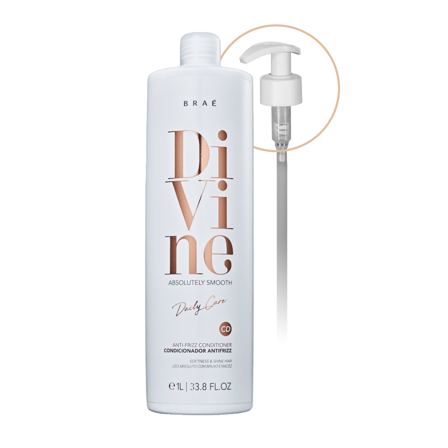 Braé Divine + Válvula Pump - Condicionador 1L