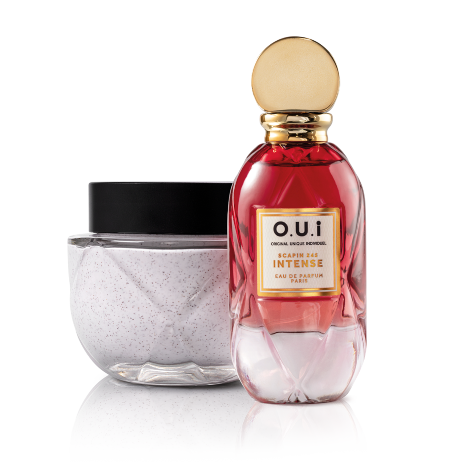 Combo Scapin 245 Intense Eau De Parfum 75ml + Rouge Luxe Esfoliante Corporal 200g