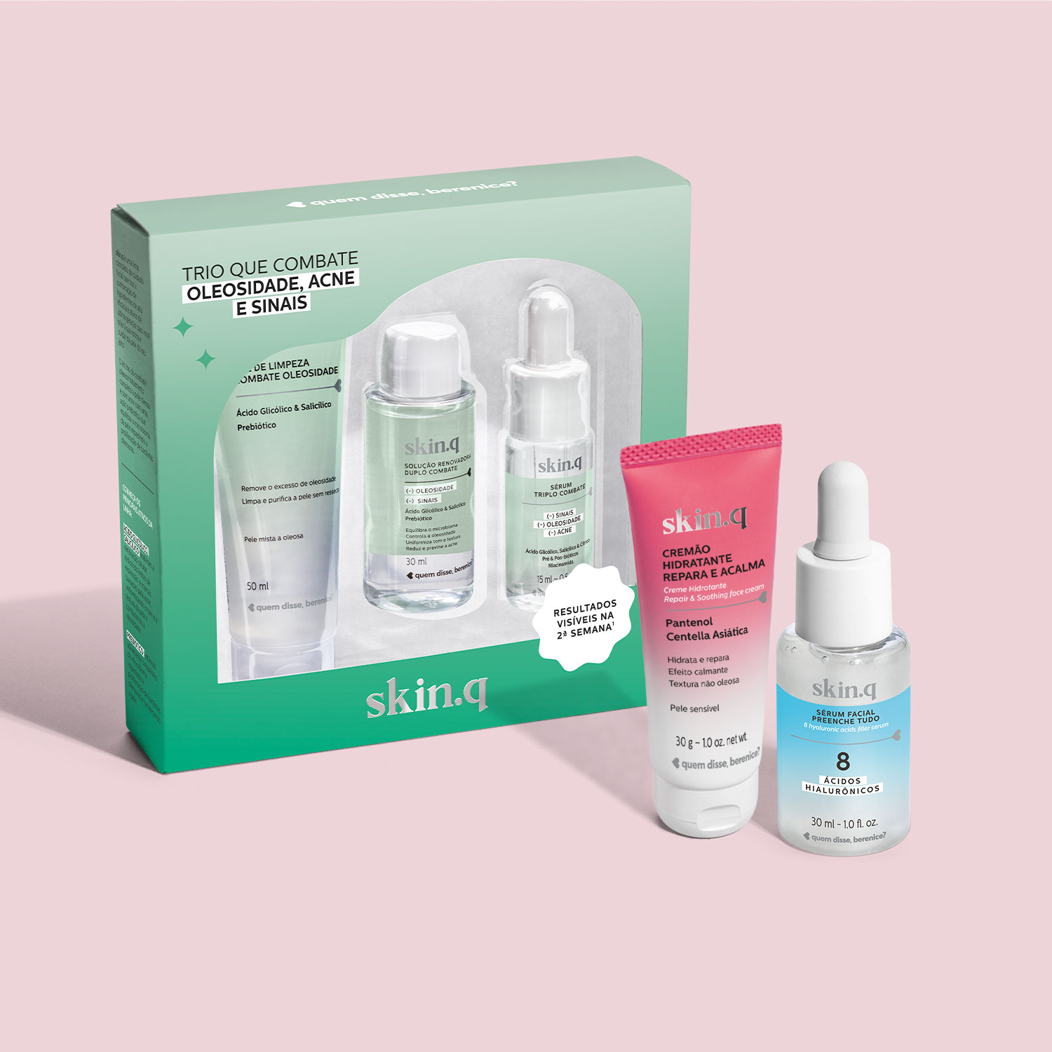 Kit quem disse, berenice? Skin.q Ultra Radiance (3 Produtos)