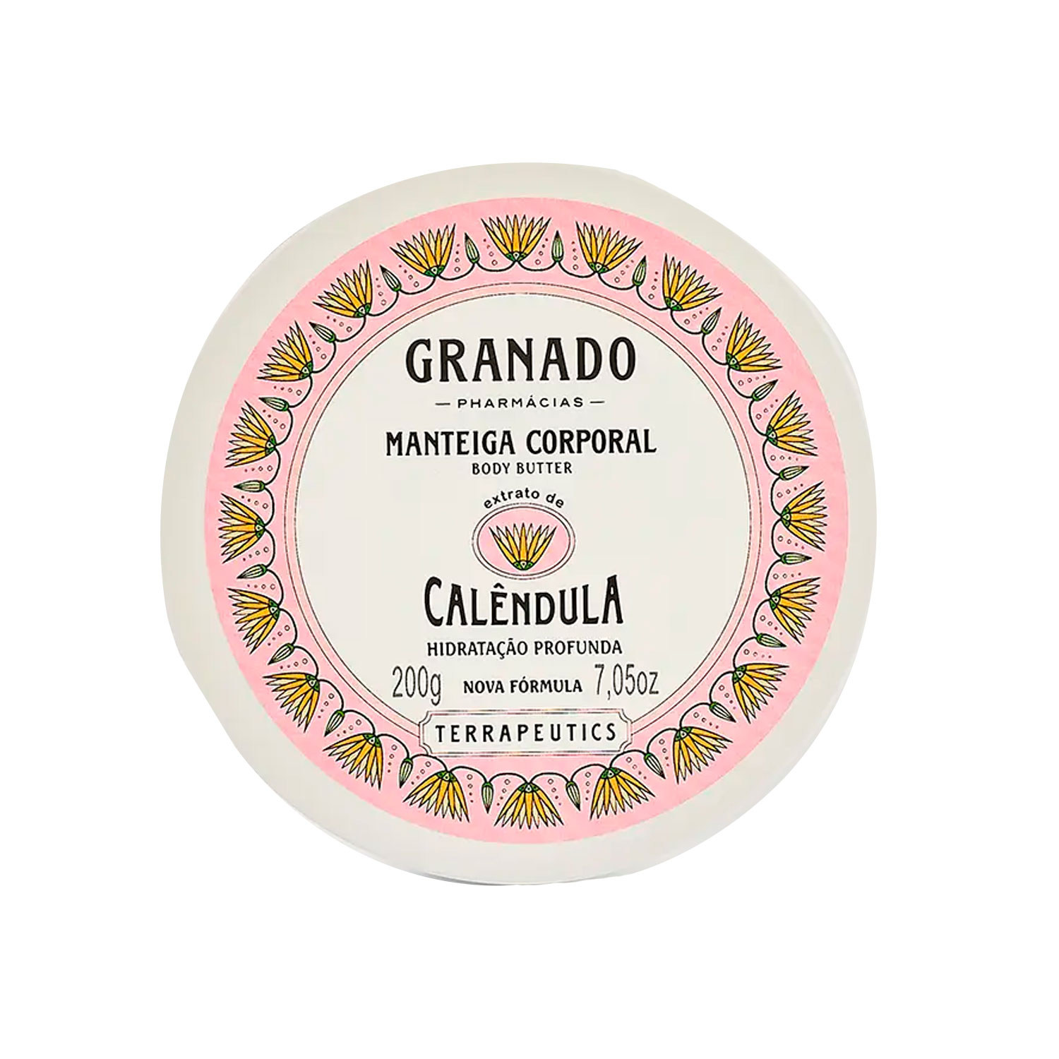 Manteiga Corporal Calêndula Granado 200g