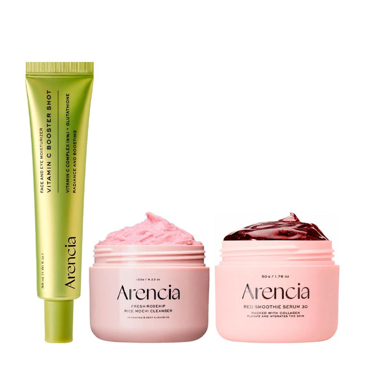 Kit Arencia Rice Mochi Rosehip + Smoothies + Vitamin C