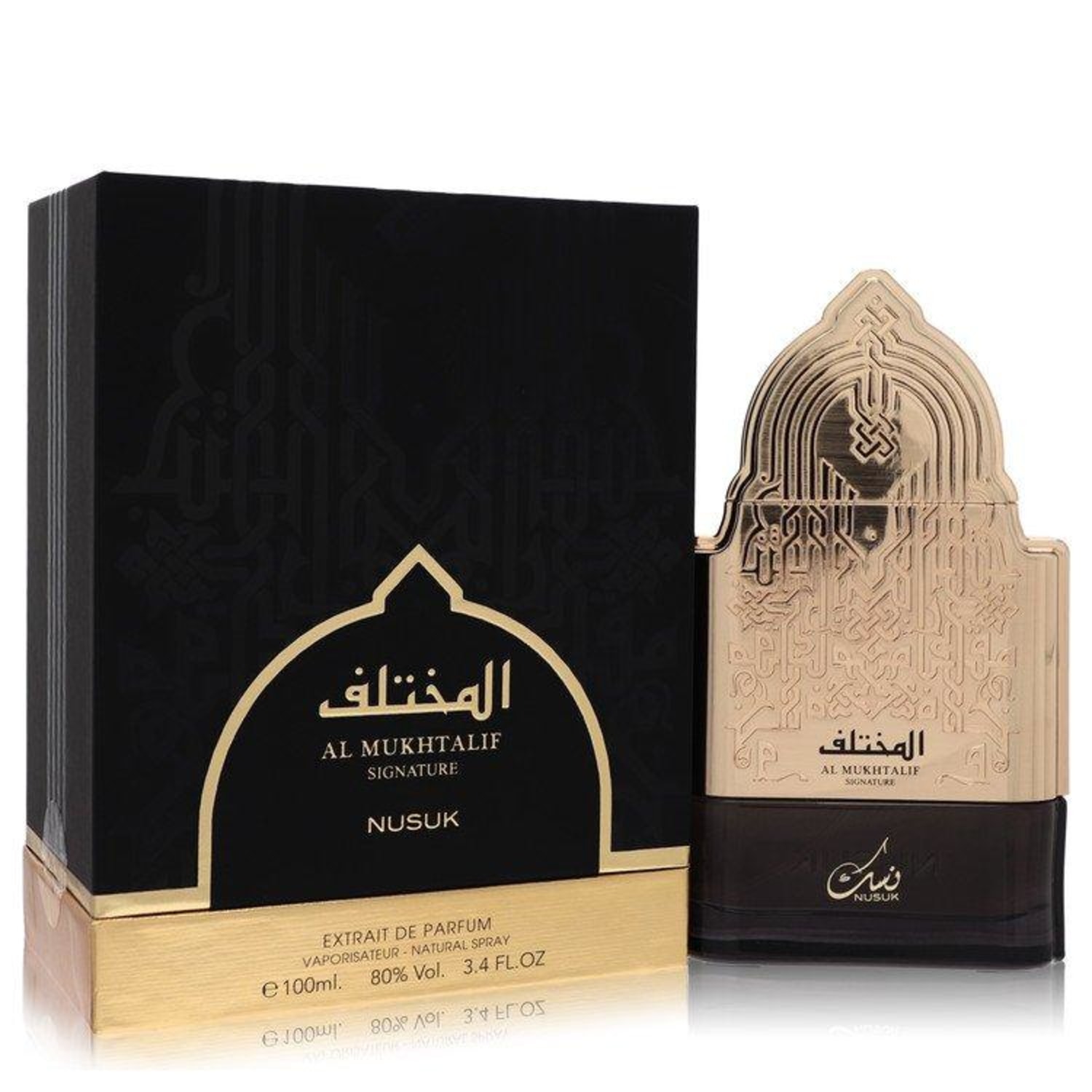 Perfume Nusuk Al Mukhtalif Signature 100 ML Extrait De Parfum Spray (Unisex) Masculino