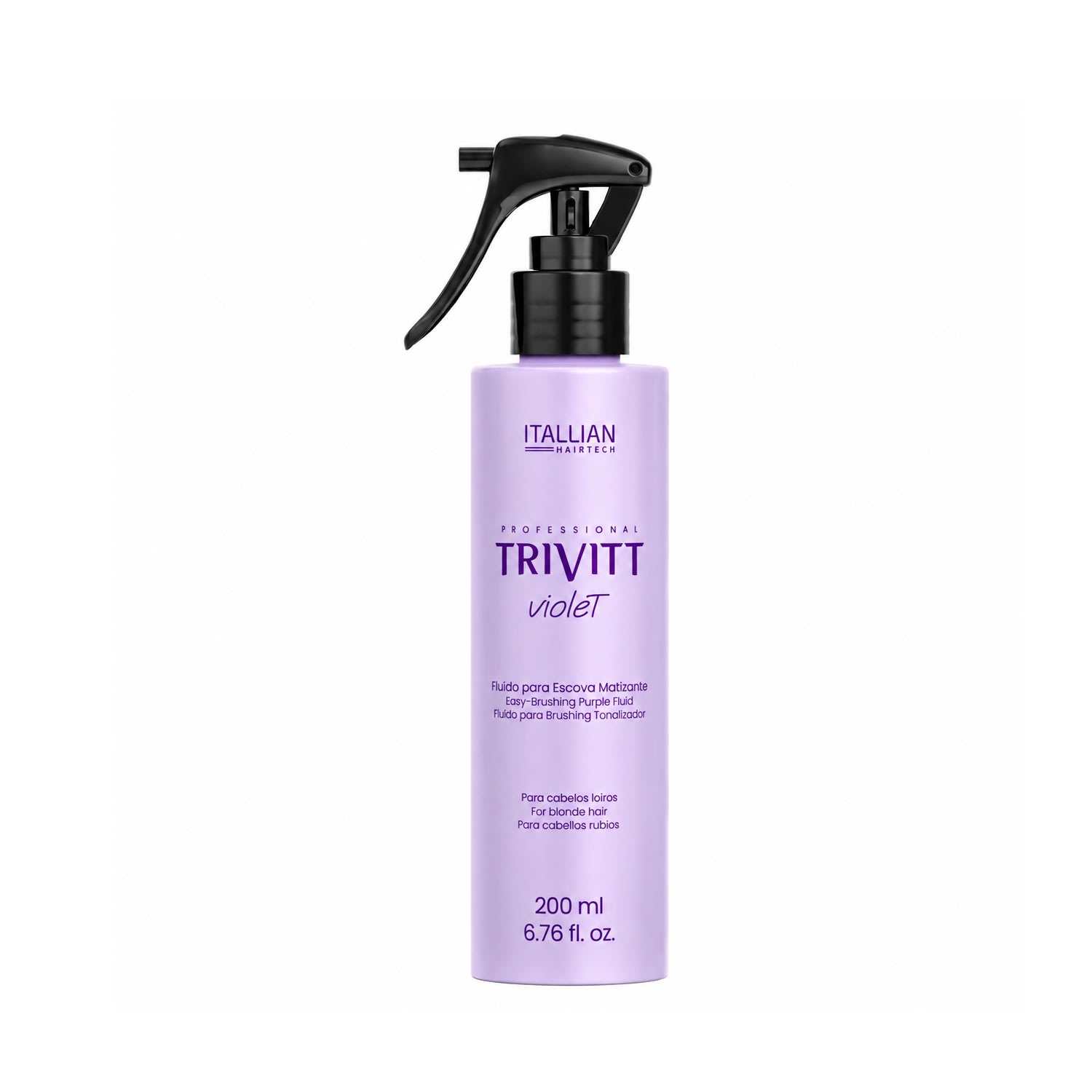 Fluido Matizante Para Escova Tivitt Violet Profissional 200ml