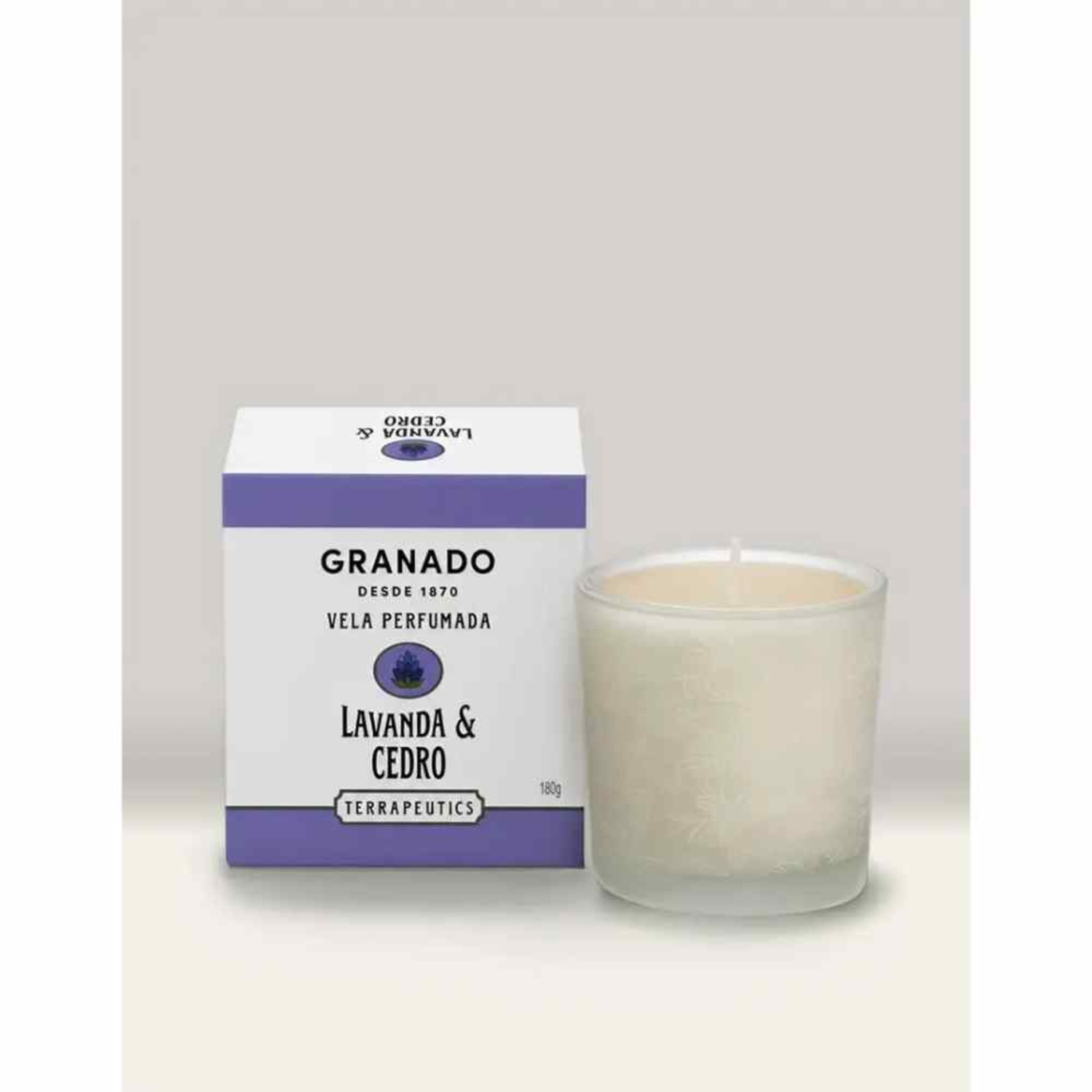 Vela Aromática Lavanda & Cedro 180g | Granado