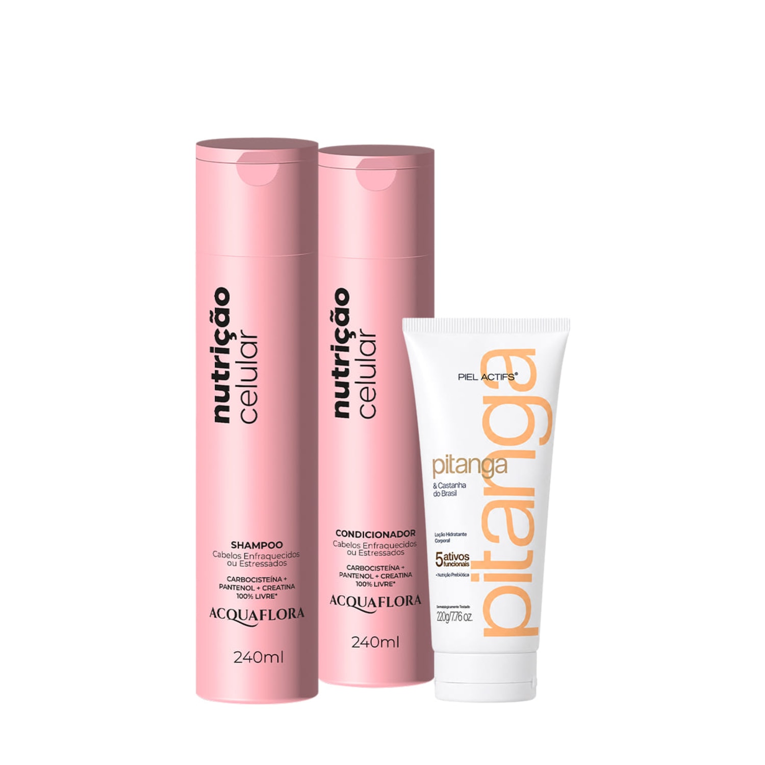 Acquaflora Kit Nutrição Celular (3 produtos)