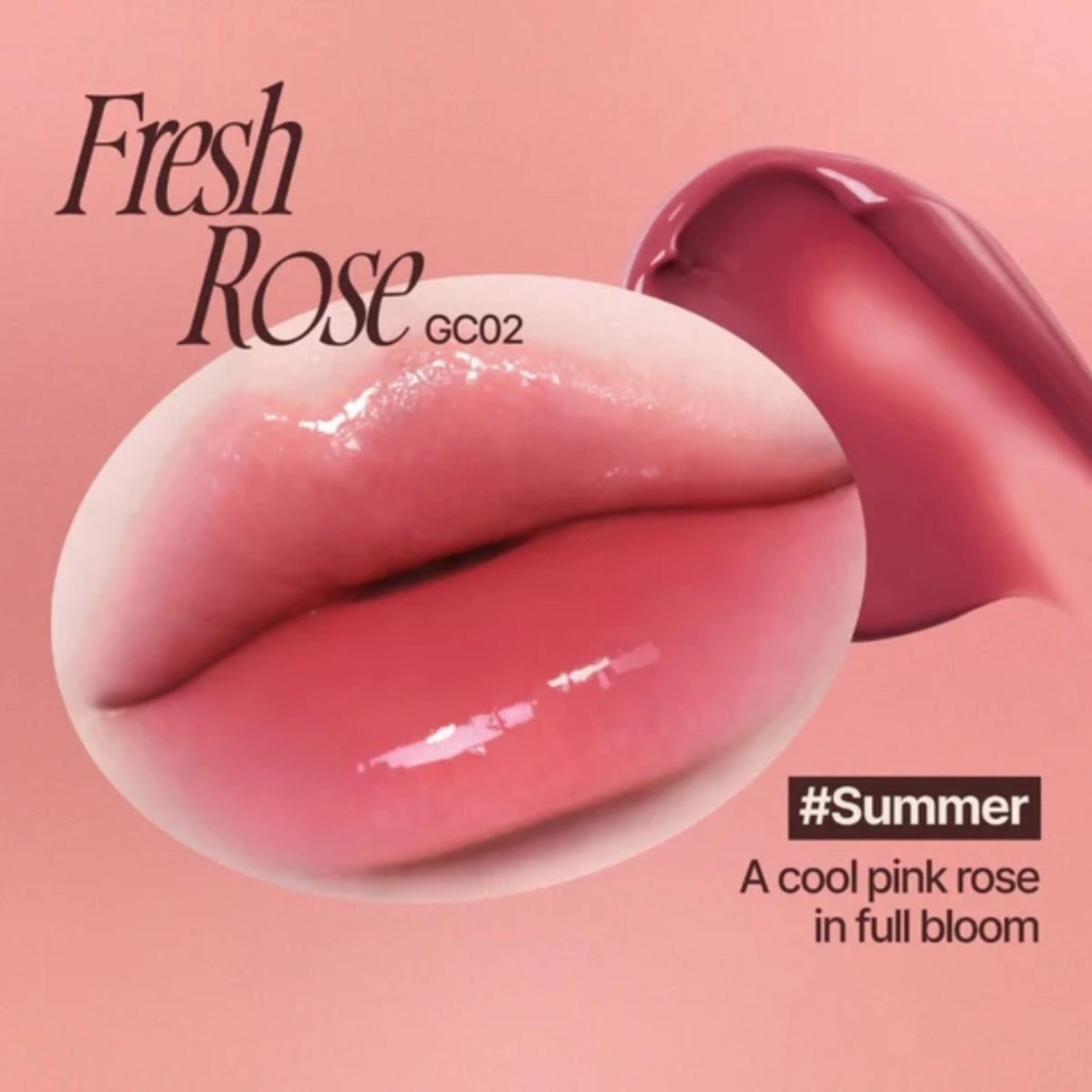 FWEE Rose Obsession Stay-Fit Lip Tint 3.8g Glow:#GC02 Fresh Rose