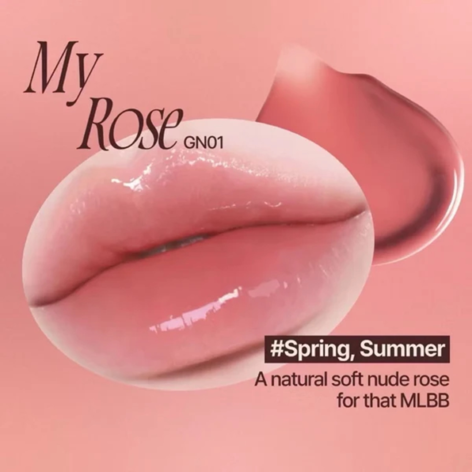 FWEE Rose Obsession Stay-Fit Lip Tint 3.8g Glow:#GN01 My Rose
