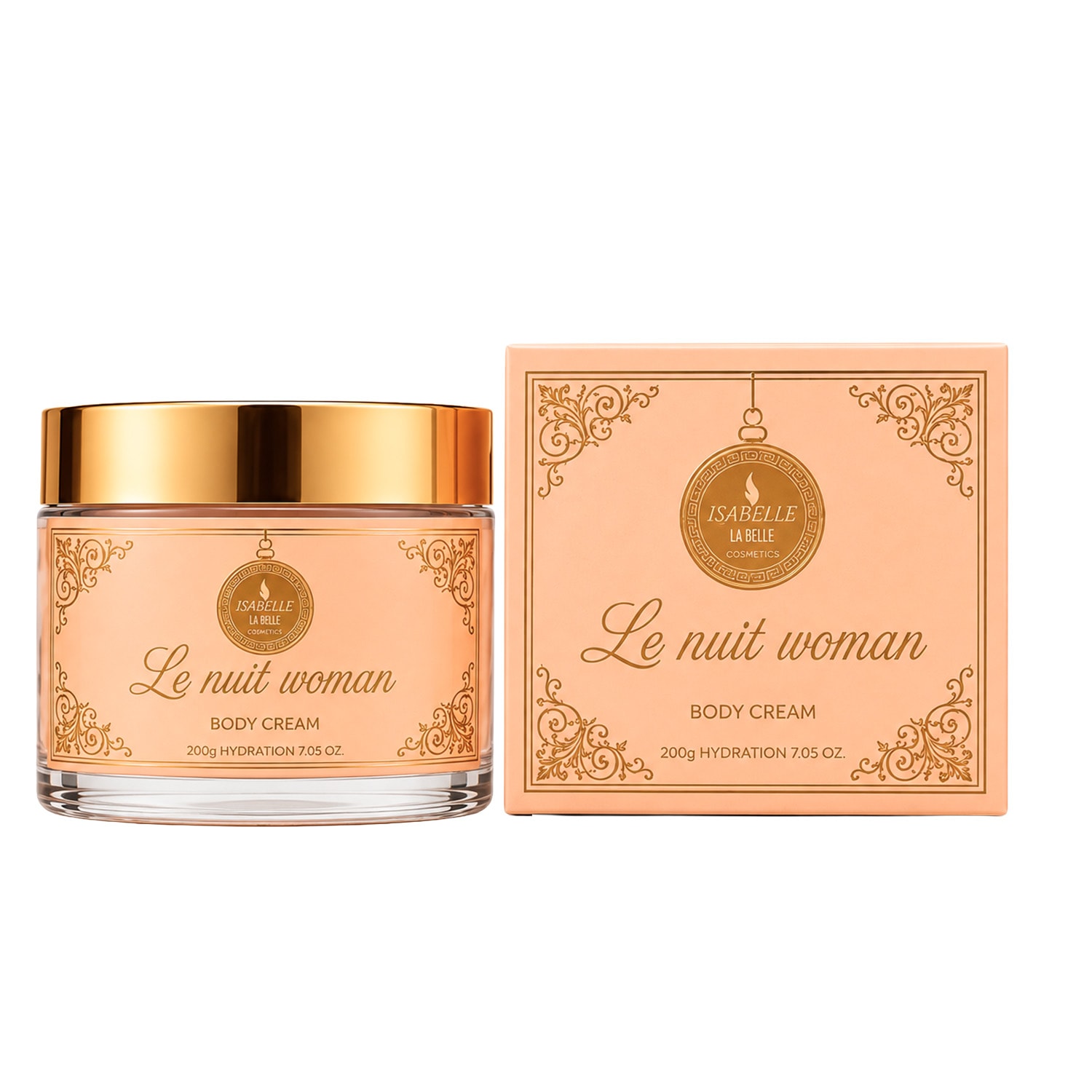 Creme Corporal Hidratante Le Nuit Woman 200g (Pasta) - Isabelle La Belle
