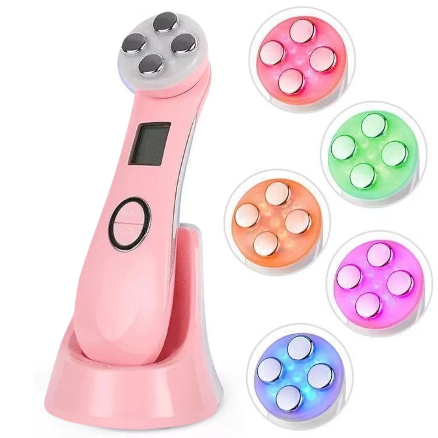 Massageador Radiofrequência Contorno Facial Ems Flacidez