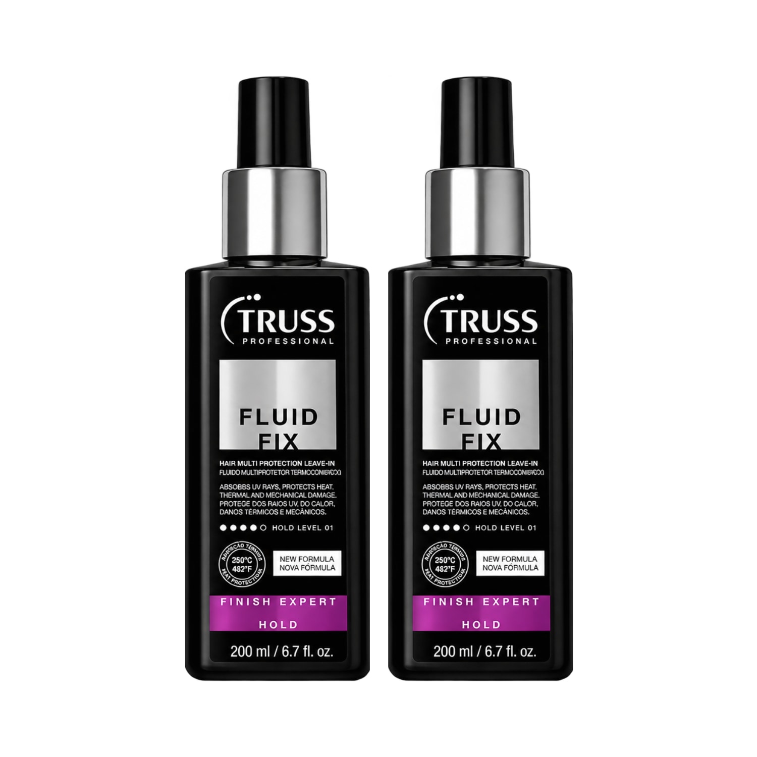 Kir Truss Fluid Fix Finish Expert Hold - Leave-in 200ml (2 Unidades)