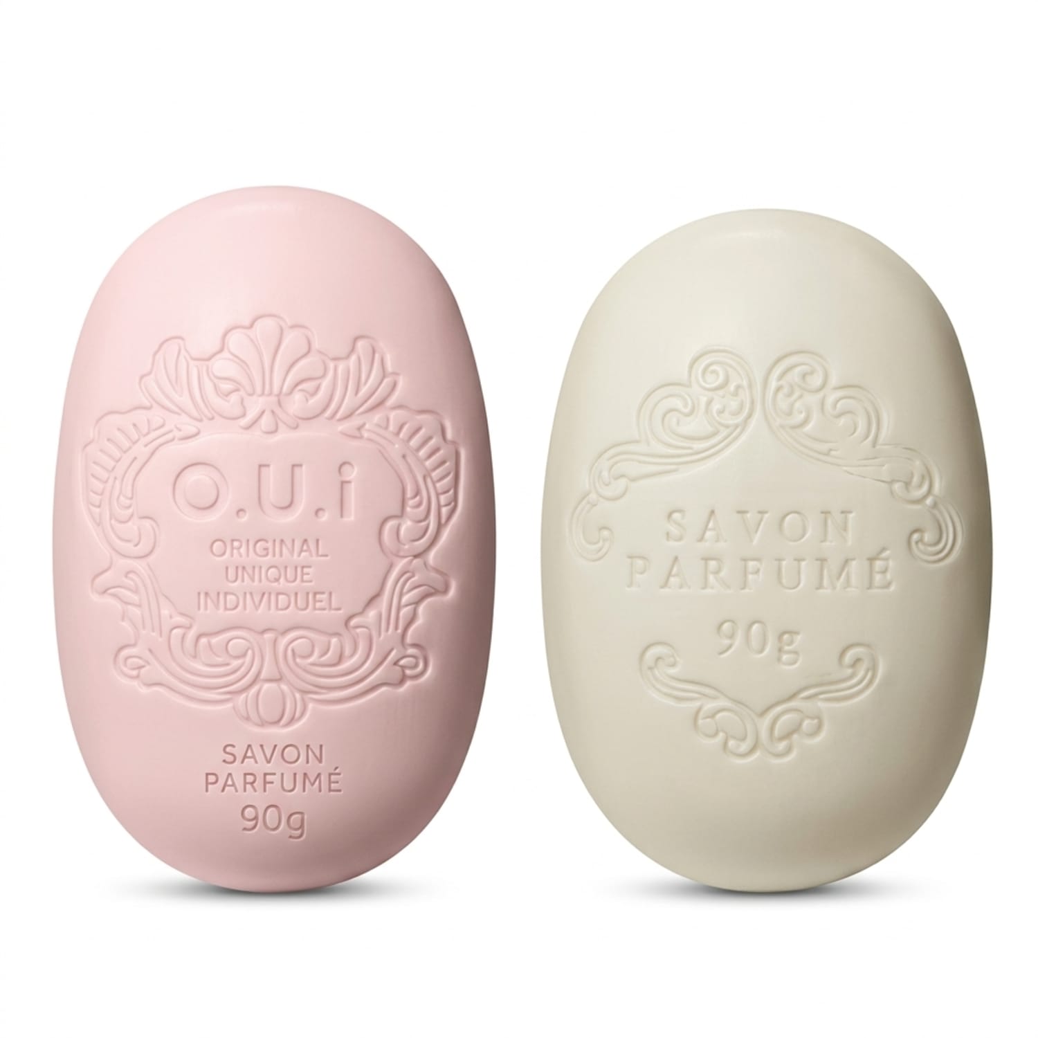 Combo Jardin de Grasse: Sabonete Perfumado Jardin De Grasse Rose 90g + Sabonete em Barra 90g