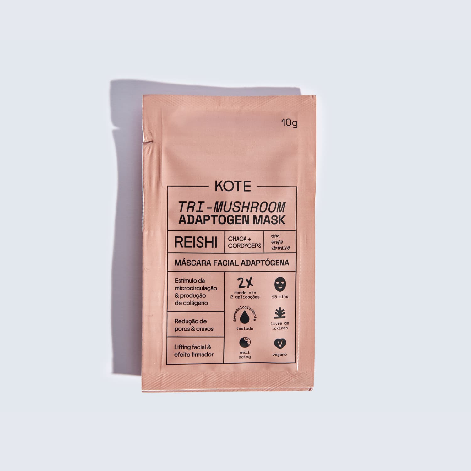 MÁSCARA FACIAL TRI-MUSHROOM 10G