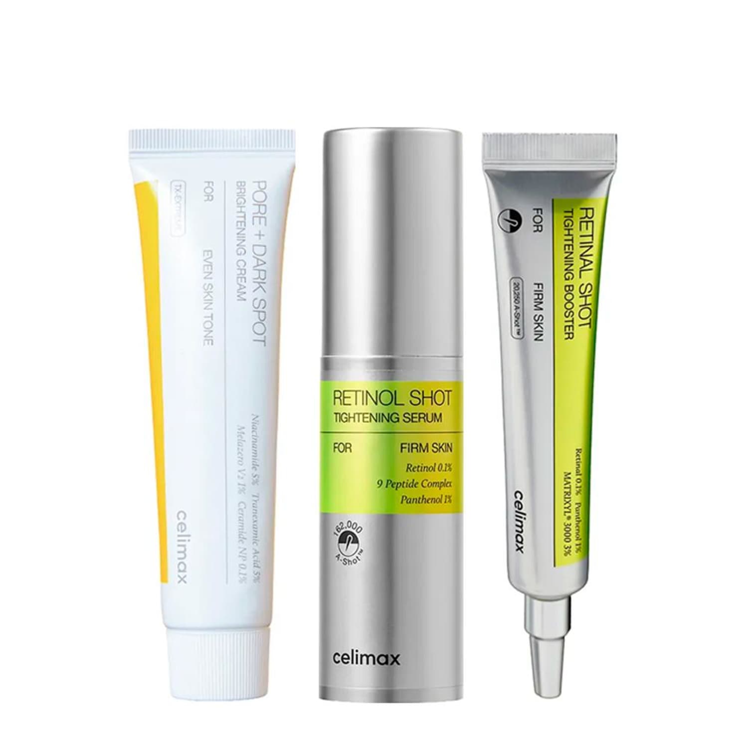Kit Celimax Retinol Shot 2 Produtos + Pore Dark Spot 35ml