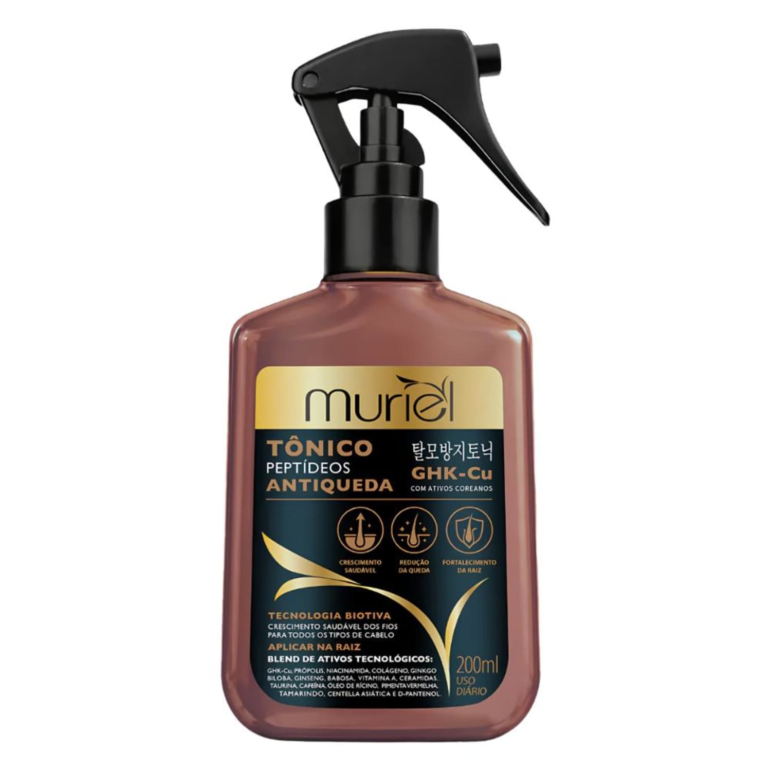 Tônico Antiqueda Muriel Peptídeos 200ml