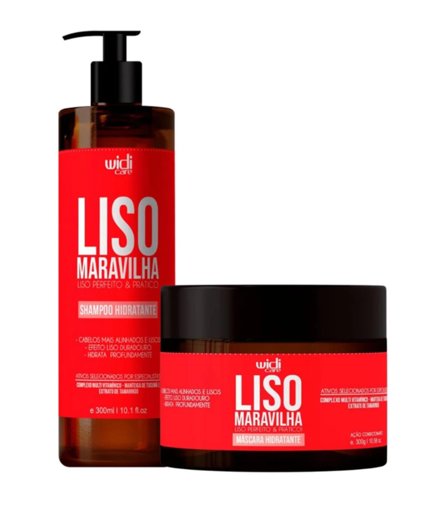 Kit Widi Care Liso Maravilha - Shampoo + Máscara Capilar