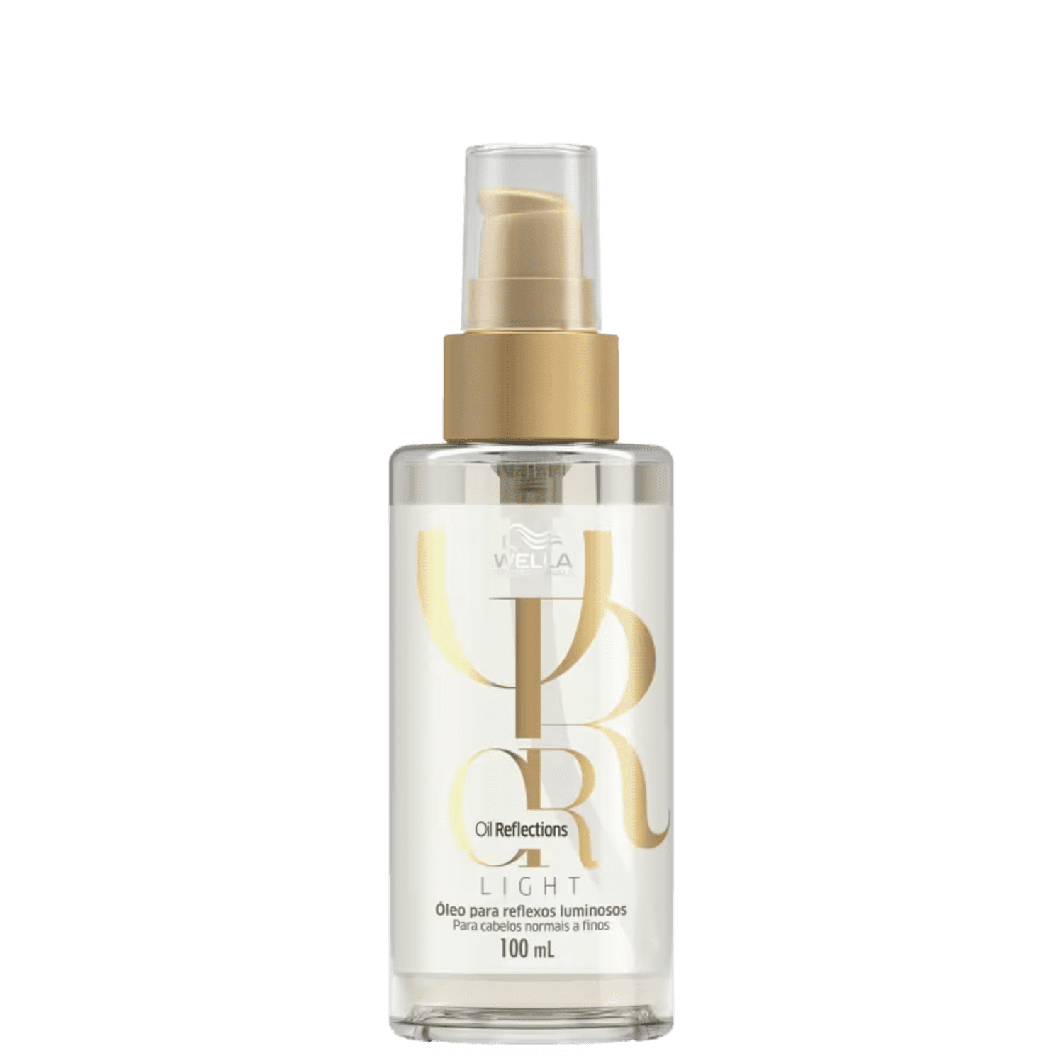 Kit Wella Cronograma Capilar Fusion Nutri-Enrich Color Brilliance para Salão + Oil Reflections Light (5 Produtos)