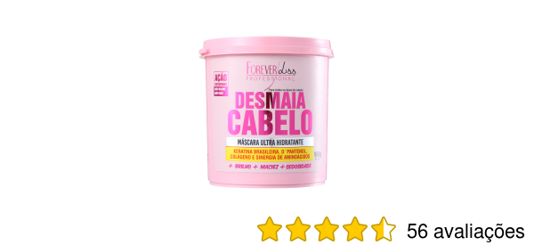 Máscara Forever Liss Desmaia Cabelo | Beleza na Web