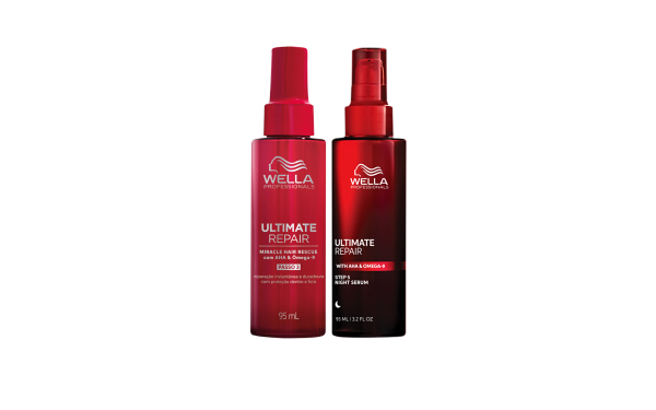 Kit Wella Professionals Ultimate Repair Miracle Hair Rescue & Night ...