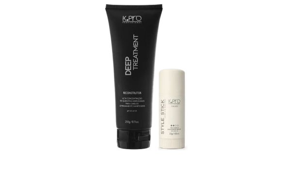 Kit K.Pro Deep Treatment - Reconstrutor 230g + Style Stick 30g
